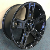 26" Replica STW238 Wheel 🔥 26X10 +25 6X139.7 🔥 Fit Silverado Gloss Black Rim ✅